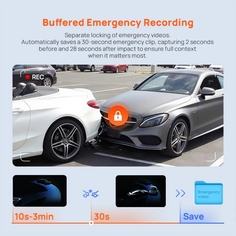 70mai S410 Rearview Dashcam