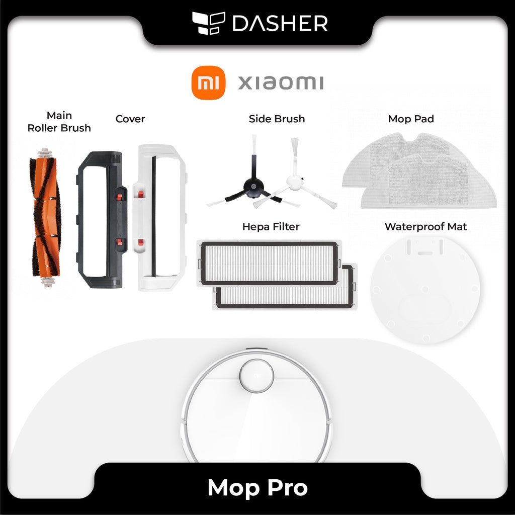 Xiaomi Robot Vacuum Mop Pro, 2, 2 Pro and 2 Pro+ Accessories