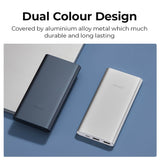 Xiaomi Mi Power Bank 3 dual-tone design: dark and white slim power bank