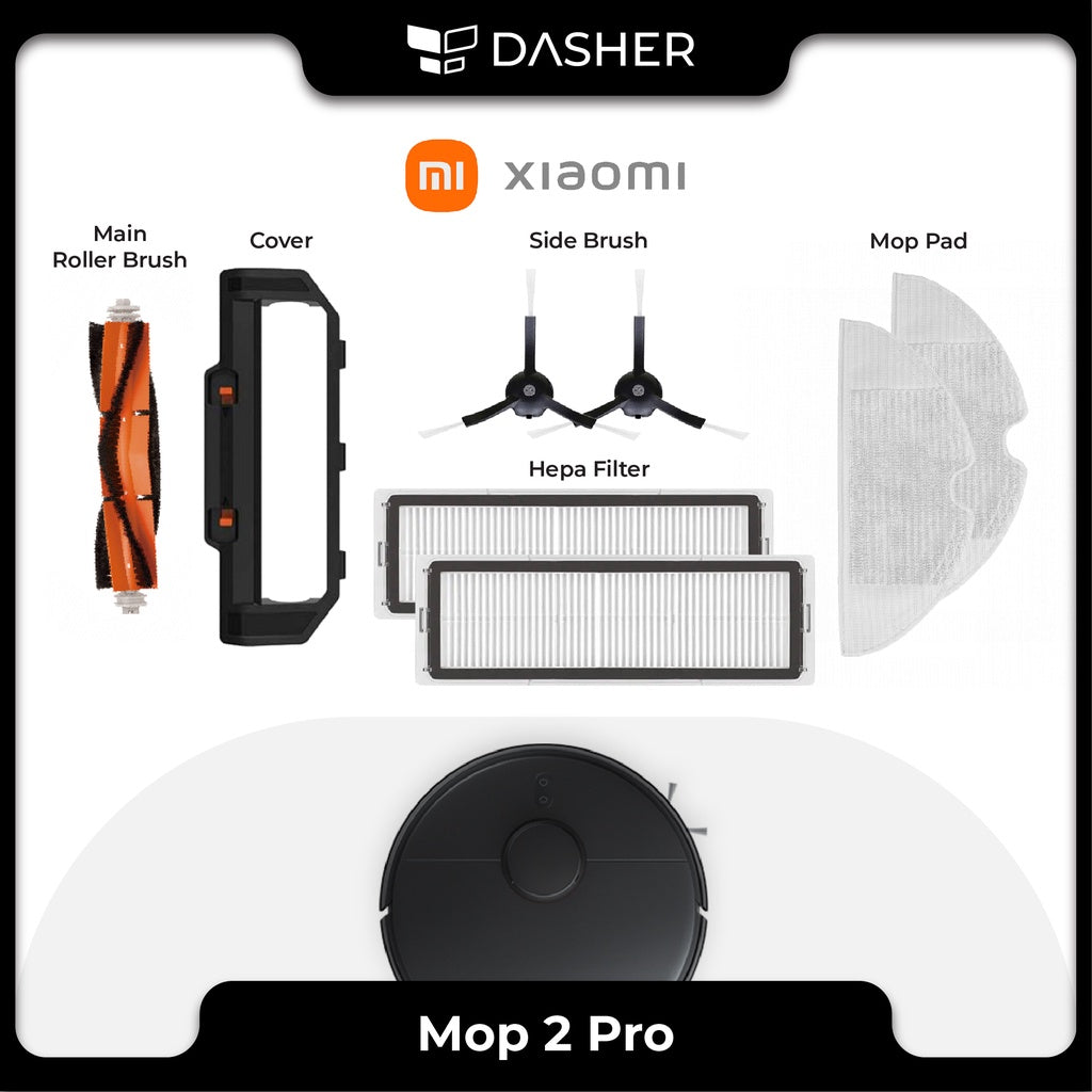 Xiaomi Robot Vacuum Mop Pro, 2, 2 Pro and 2 Pro+ Accessories