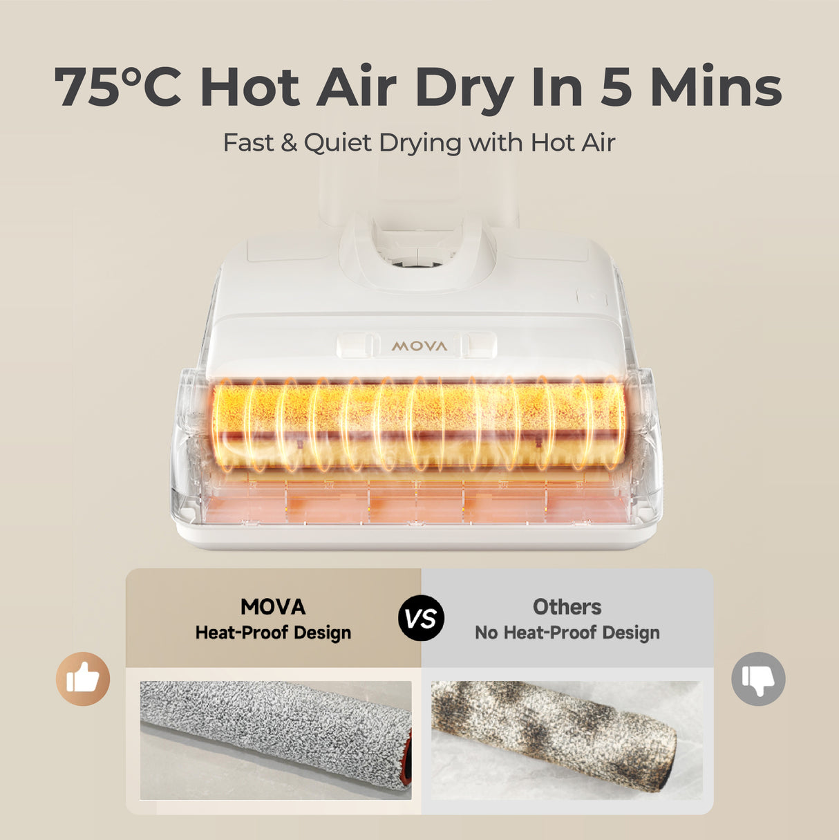 MOVA M10 Wet and Dry Floor Washer & Vacuum Cleaner