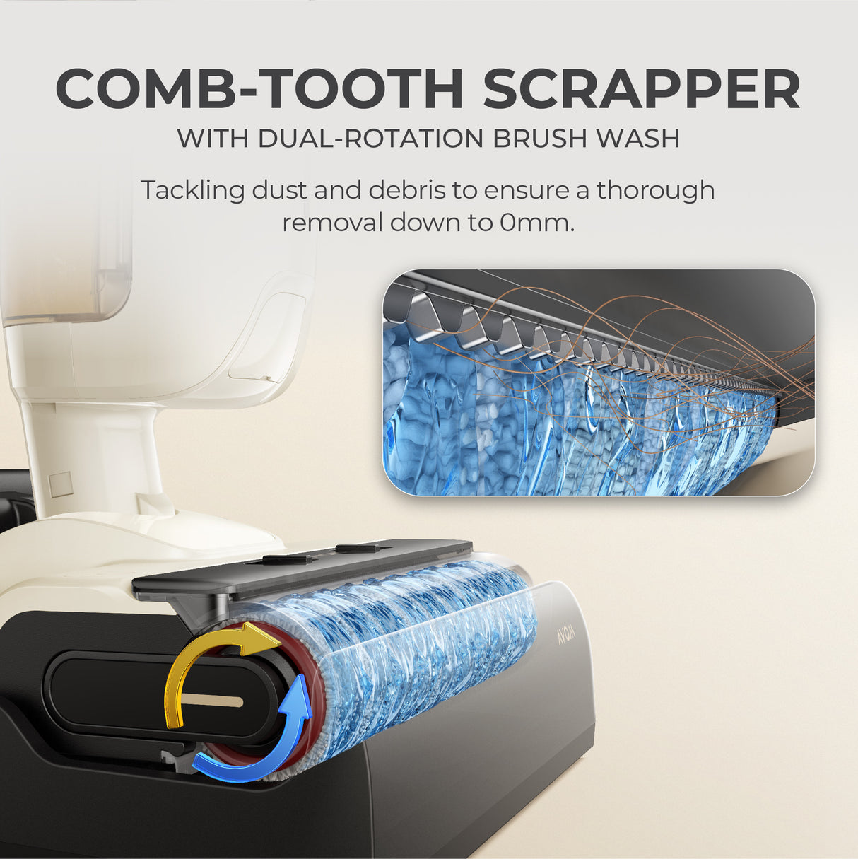 Mova K30 Wet Dry Floor Washer & Vacuum Cleaner