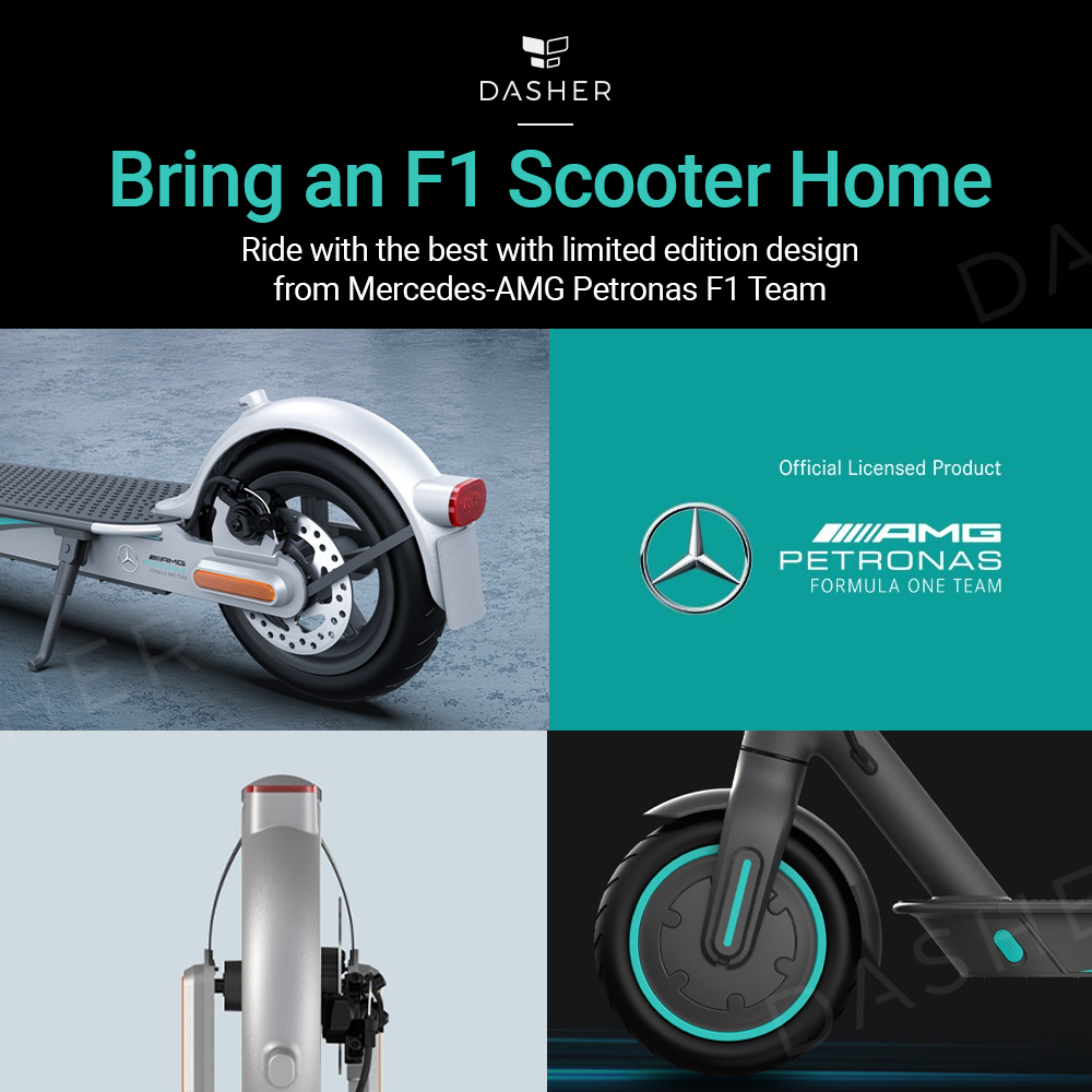El patinete Mi Electric Scooter Pro 2 Mercedes-AMG Petronas F1