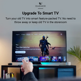 Google TV Oberfläche auf dem Fernseher, Wiedergabe per Chromecast mit Google TV