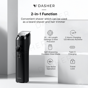 realme Beard Trimmer for Shave and Hair Trimming
