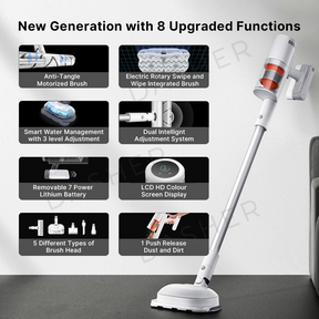 Xiaomi K10 Pro Cordless Handheld Vacuum - 2 in 1 Vacuum & Mop