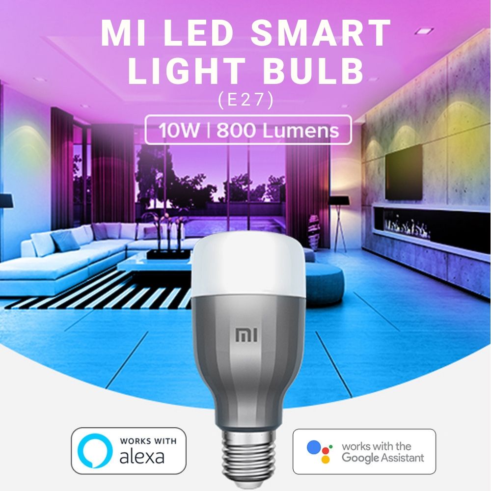 Xiaomi LED Smart Bulb - 16 Millions Colours