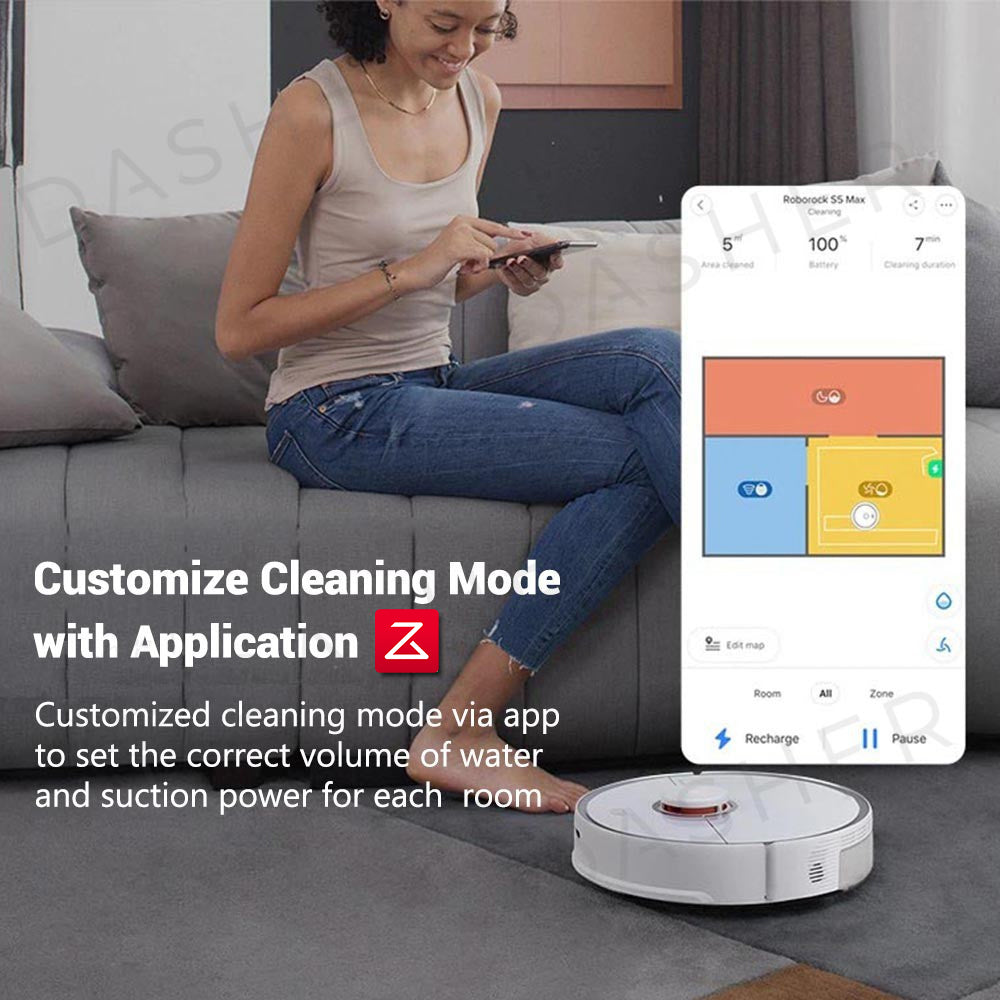 Roborock S5 Max Robot Vacuum - 2700 sqft