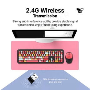 MOFII 666 2.4G Wireless Keyboard + Mouse Combo