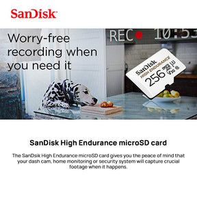 SanDisk High Endurance MicroSD Card