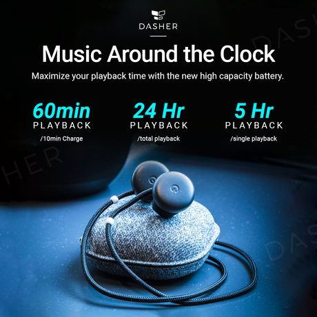Black wired earbuds on fabric with braided charging cable