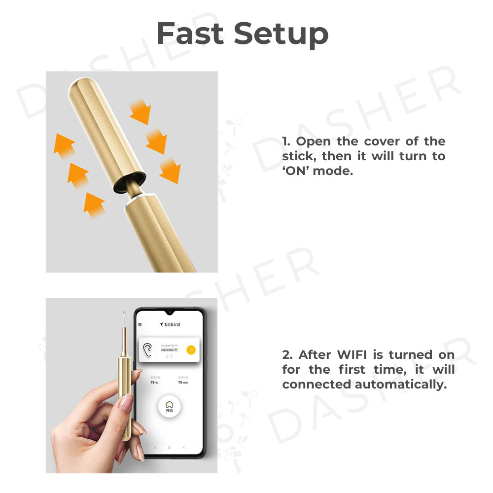 Bebird X17 Pro Smart Visual Ear Stick