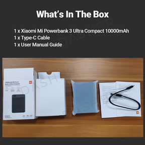 Xiaomi Powerbank 3 10000mAh Ultra Compact