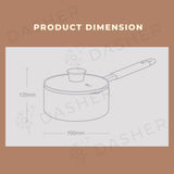 ZhiwuZhu Cooking Pot - Non stick Milk Pot