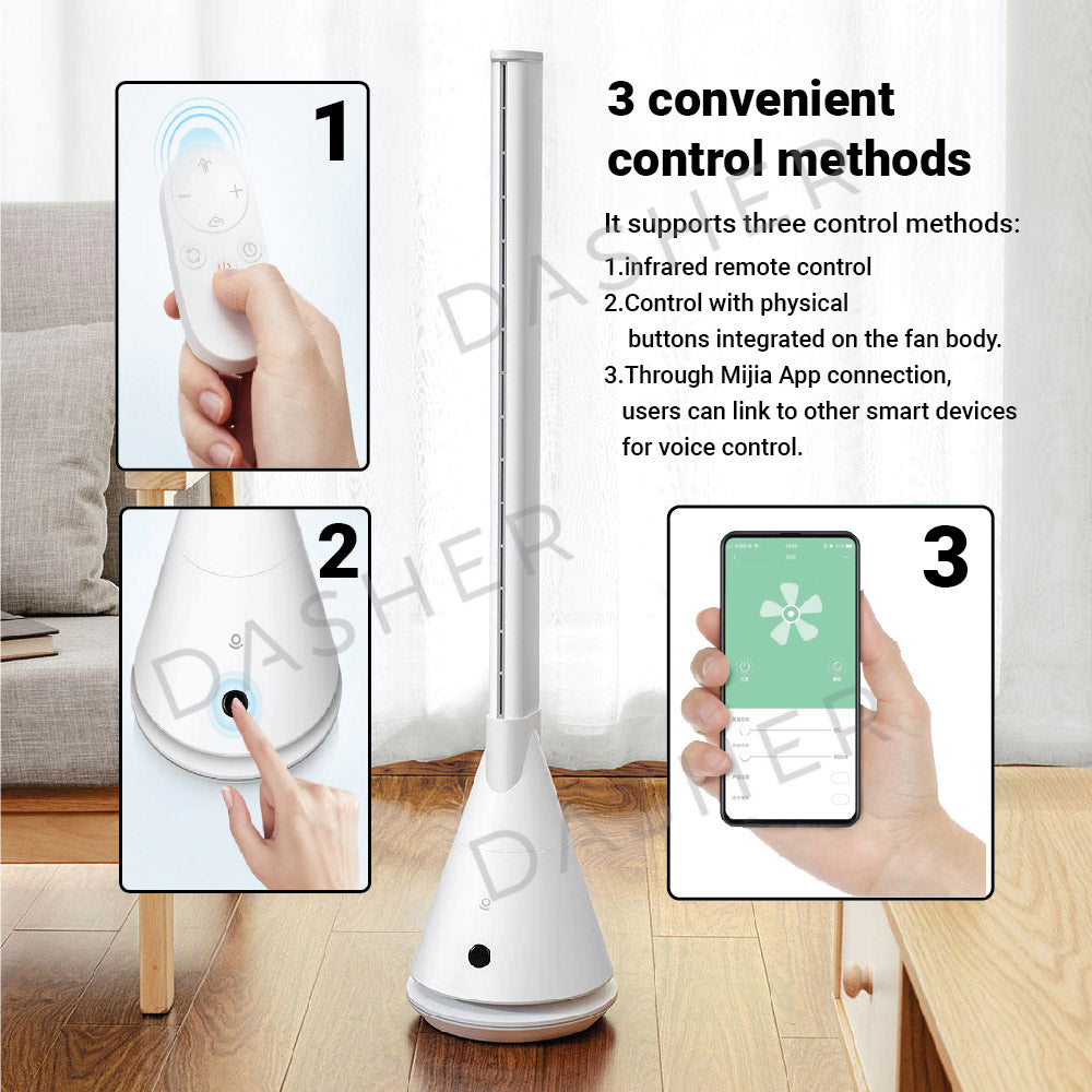 Rosou Bladeless Smart Fan - 11 Level