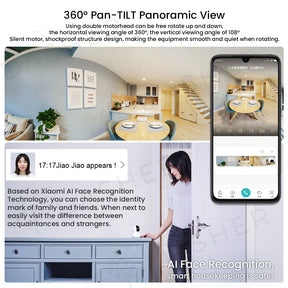 Xiaomi CCTV Camera C300 - 108° vertical