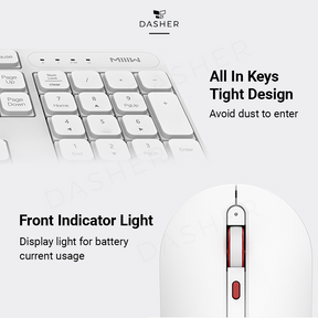 Miiiw Wireless Keyboard + Mouse Combo B03