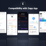 GTS 2E Zepp app compatibility screens