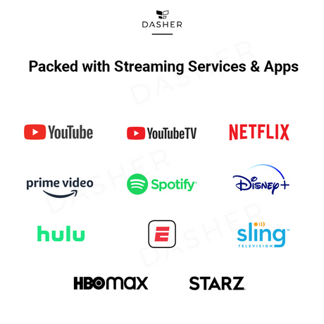 App-Auswahl für Streaming-Dienste auf Google TV, genutzt mit Chromecast mit Google TV