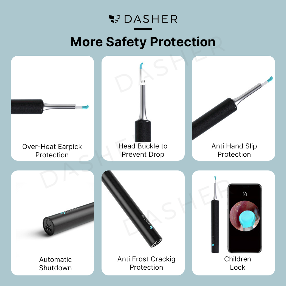 Bebird T5 Smart Visual Stick (5pcs Ear Parts)