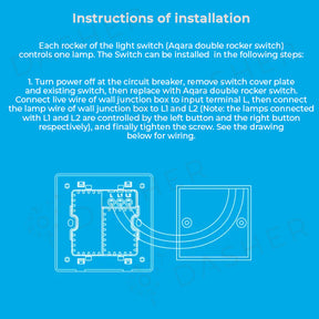 Aqara Smart Wall Switch -  Zigbee