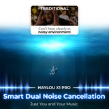 Haylou X1 Pro smart dual noise cancellation