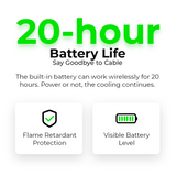 Smartmi Smart Cordless Stand Fan 2S - Ideal for Bring anywhere