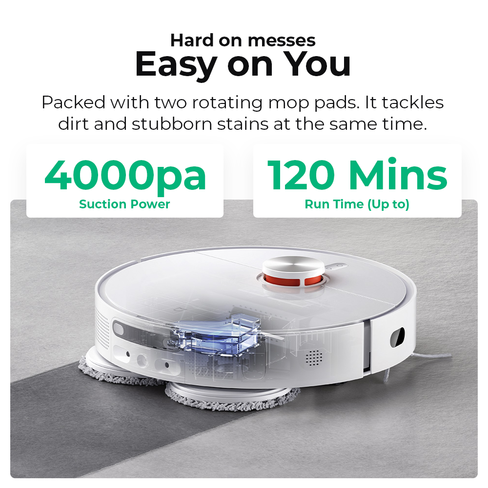 Xiaomi Mijia Self-cleaning and Emptying Robot Vacuum Cleaner