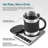 COSORI Coffee Mug Warmer & Mug Set