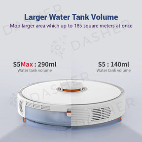 Roborock S5 Max Robot Vacuum - 2700 sqft