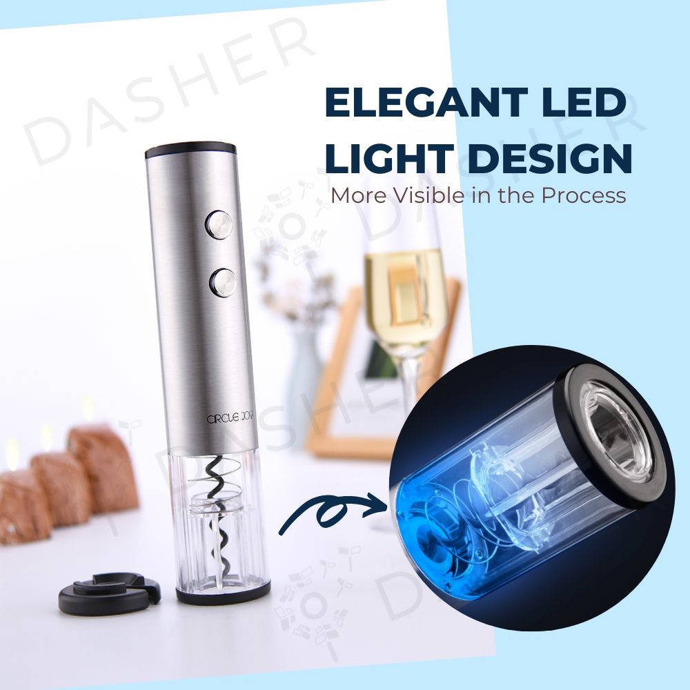 Circle Joy Electric Wine Corkscrew - Cork Remover less than 20 second