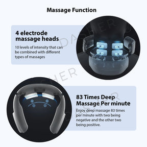 Jeeback G3 Neck Massager - 10 Level