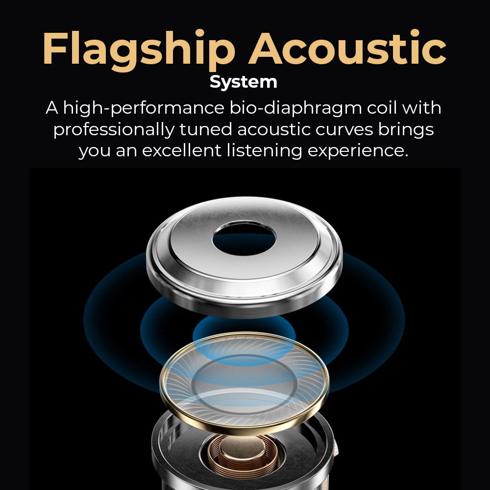 Haylou X1 Pro flagships acoustic system earbud driver