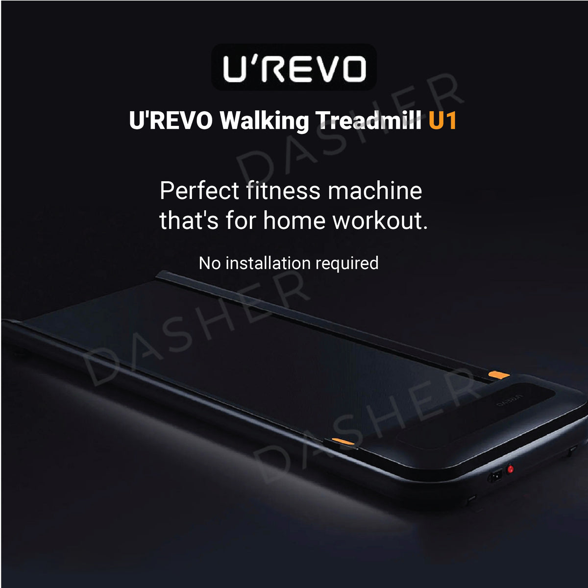 U'revo Walking Treadmill U1 -3 Sport mode