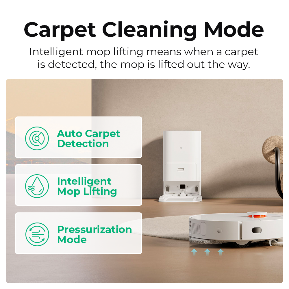 Xiaomi Mijia Self-cleaning and Emptying Robot Vacuum Cleaner