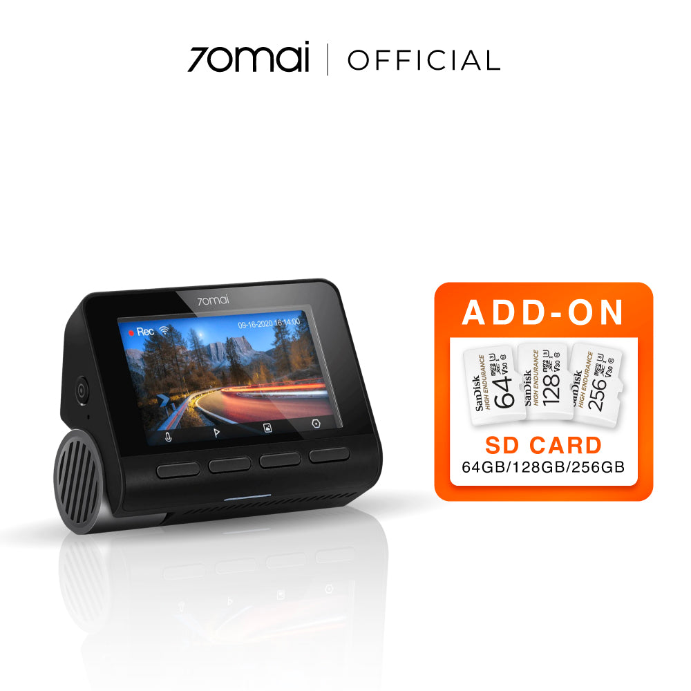 70mai Dash Cam A810 4K HDR Sony Starvis 2 IMX678 Dual-channel Optional