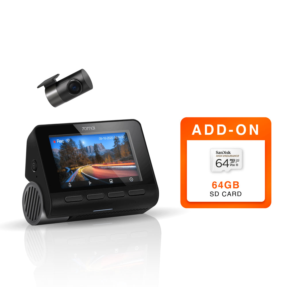 [NEW Launch] 70mai A810 4K Dash Cam Dual Vision Car Recorder with GPS ADAS [Pre-order eta 30 Sep]