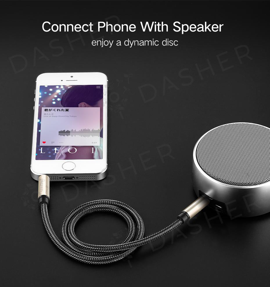 UGreen Aux Cable AV125 - 3.5mm (1M)