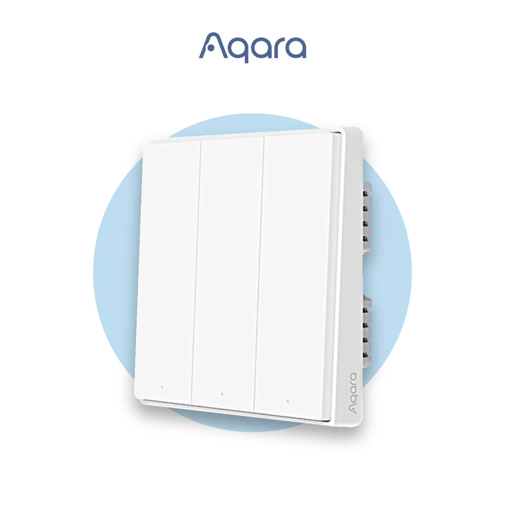 Aqara Wall Switch D1 3 Key- Zigbee (With Neutral)