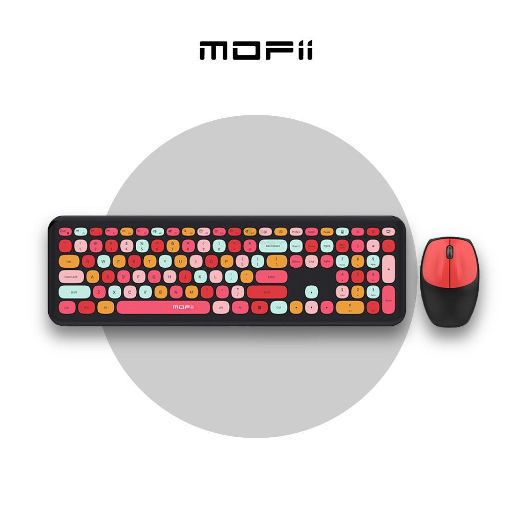 MOFII 666 2.4G Wireless Keyboard + Mouse Combo
