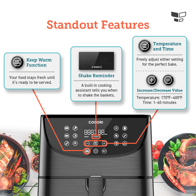 COSORI 3.5L Air Fryer (CP137)