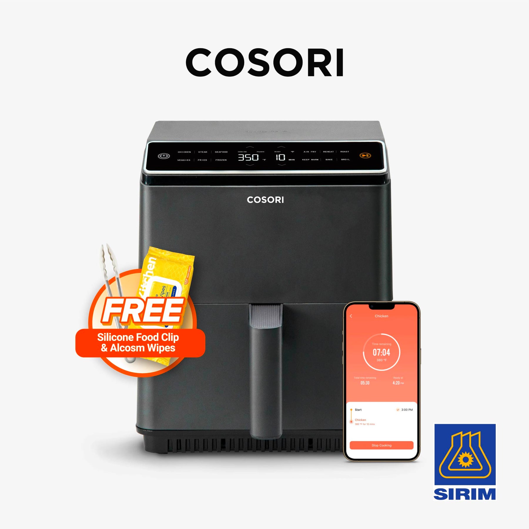 COSORI Dual Blaze™ 6.4L Smart Air Fryer