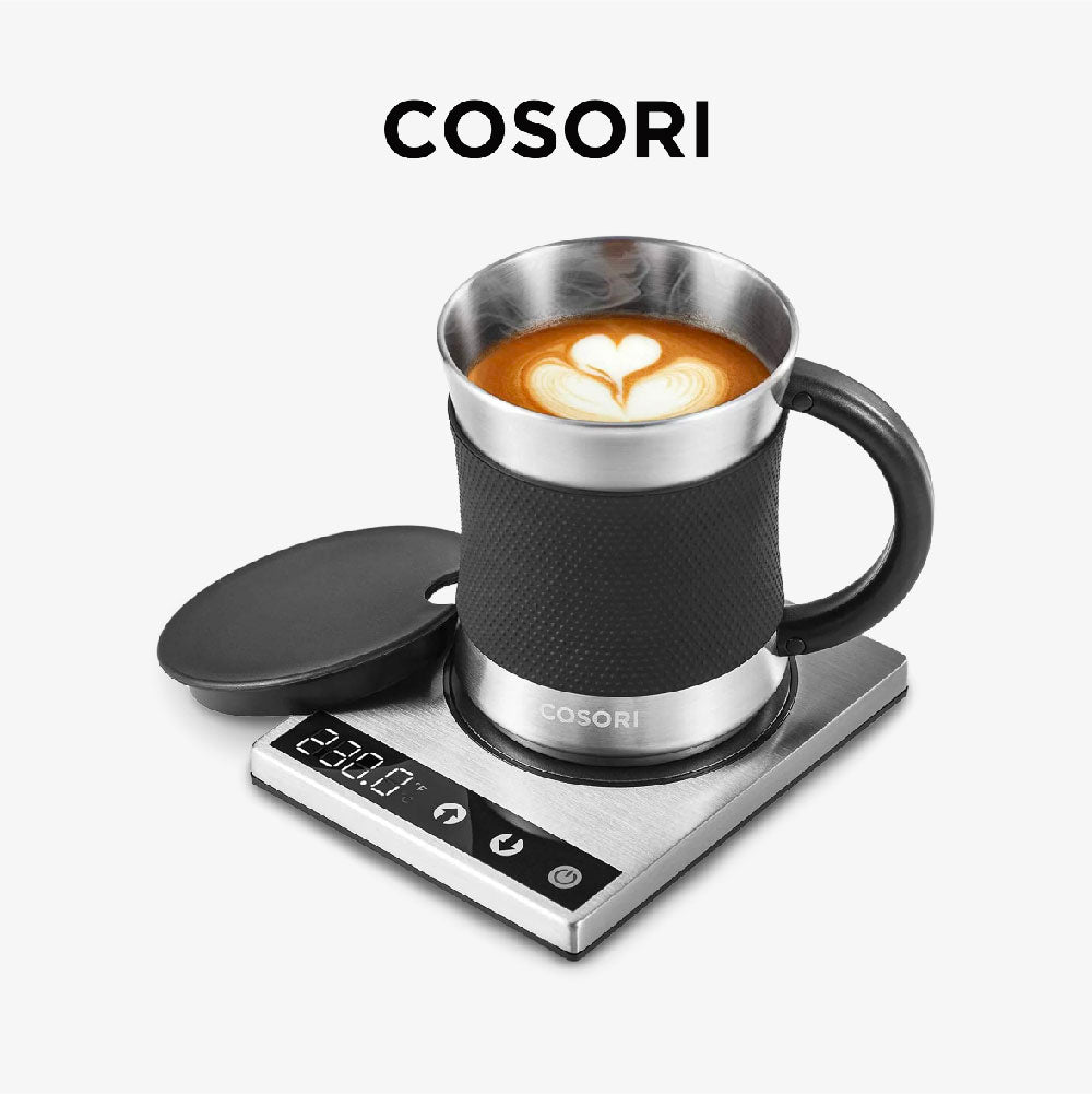 COSORI Coffee Mug Warmer & Mug Set