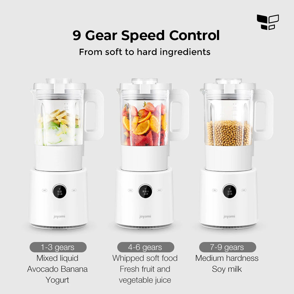 Xiaomi Joyami Heating Multifunction High Speed Cooking Blender Mixer Grinder/Food Wall Breaker Food Processor 智能破壁机