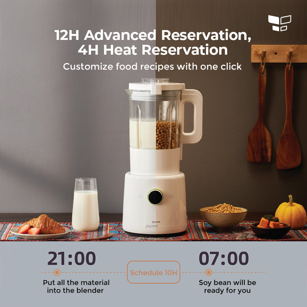 Xiaomi Joyami Heating Multifunction High Speed Cooking Blender Mixer Grinder/Food Wall Breaker Food Processor 智能破壁机