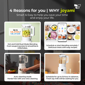 Xiaomi Joyami Heating Multifunction High Speed Cooking Blender Mixer Grinder/Food Wall Breaker Food Processor 智能破壁机