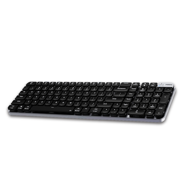 Miiiw K10 wireless mechanical keyboard, black keycaps with white legends