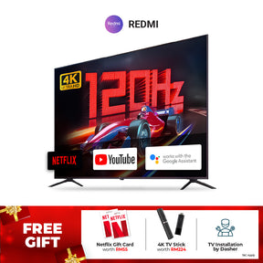 Redmi Smart TV Max 4K UHD 86 inch - CN Version (Free Netflix & MI TV Stick 4K)