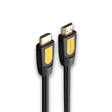 HDMI 2.0 Kabel 1–5 m mit zwei HDMI-Steckern, schwarze Kabelhülle