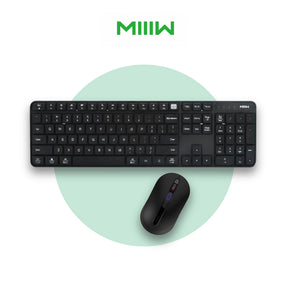 Miiiw Wireless Keyboard + Mouse Combo B03